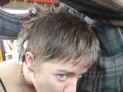 Sexy Hippie Goes Crazy on my Cock while driving 5/16