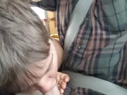 Sexy Hippie Goes Crazy on my Cock while driving 8/16