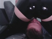 Wife Facesitting in Latex - Verbal Humiliation 15/16