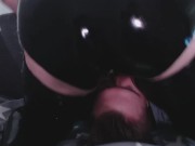 Wife Facesitting in Latex - Verbal Humiliation 8/16