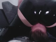 Wife Facesitting in Latex - Verbal Humiliation 9/16