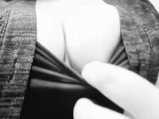 Little titty tease...