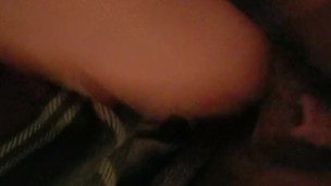 Chubby milf fucks her tight wet pussy with thick dildo