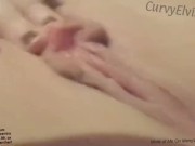 goth camgirl big tits large labia pussy play snapchat story compilation 4/16