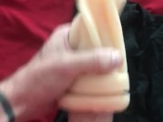 Fucking my pocket pussy part 2