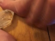 Grabbing Gemstones with my Toes