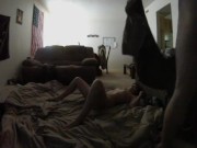 Teen has sex in living room while parents are out 16/16