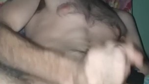 Smoking and stroking roleplay Harry Potter with Ginny in video.