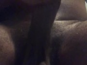 Got horny and busted a fat nut all in my hands
