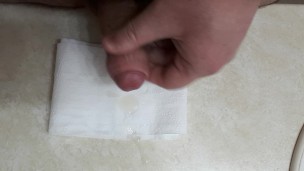 Young Uncut Cock Masturbates Till Cum!
