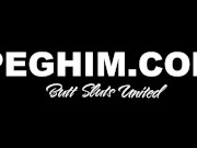 Red head Sonia Harcourt pegging Michael Vegas fisting and strapon fucking 1/16