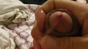 Amateur solo male cum