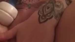 Hot Milf playing with her pussy