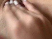 Playing with my little clit ;)