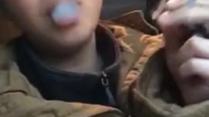 Girl Smoking in a Car | MissDeeNicotine