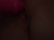 Teen tip teasing her pussy