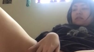 Squirting to guys jerking off