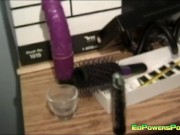 Asian Bimbo Fucking Herself With Sex Toys 4/16