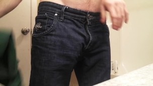 Bathroom wank