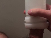 Fleshlight Shower Masturbation