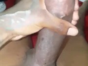 Getting a quick nut before work