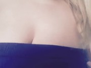 Carlycurvy joi and cum countdown in purple dress 1/16