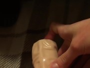 Just using a dildo to fill me up