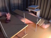 Amateur CFNM Femdom Tease Handjob with Ruined Orgasm 12/16