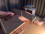 Amateur CFNM Femdom Tease Handjob with Ruined Orgasm 2/16