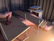 Amateur CFNM Femdom Tease Handjob with Ruined Orgasm 6/16