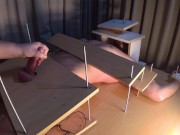 Amateur CFNM Femdom Tease Handjob with Ruined Orgasm 7/16