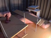 Amateur CFNM Femdom Tease Handjob with Ruined Orgasm 9/16