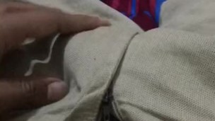 Indian hunk jerking off alone