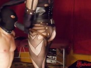 Mistress Sadistra's dog impaling - Suck'n' fuck for hard ending 12/16