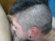 INTENSE FEMALE ORGASMS BY ORAL SEX AND PUSSY FINGERING 6/16