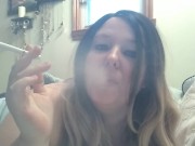 Topless smoking short joi 4/16