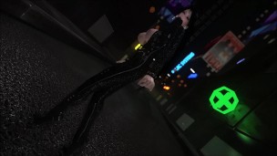 skyrim sexy catsuit dance apple pie