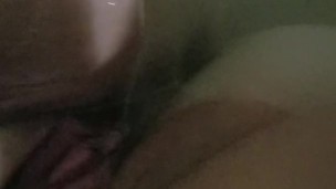 Bath time pussy flex