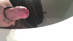 Electrostim Edging leads to massive cumshot