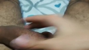 Cum inside a condom, drink the cum and cum a second time - Camilo Brown