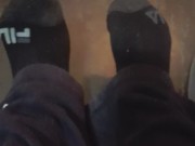 Foot fetish hardcore moaning