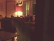 Spying on my hotwife during only her second strange cock, Part 1