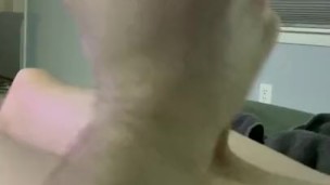 Straight bro with huge dick gets handjob