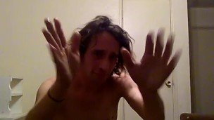 Transgirl Cumming, Cumeat, and Spanking & Spreading My Tiny Tight Asshole
