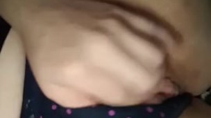 Lonely cougar watching porn