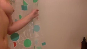 Masturbating in the Shower