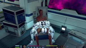 Cyborg Chick Gets Fucked By BBC