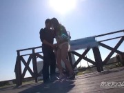 【無】野外生ハメデート！ パート1 Eri Makino 9/16