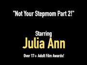 Stepmom Julia Ann Rides & Sucks Her Boy's Cock! 1/16
