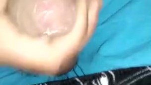 Quick jacking off session